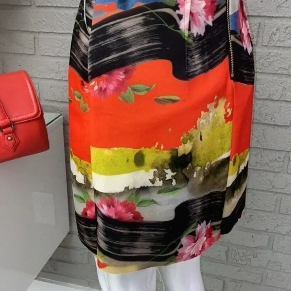 Milly Multi Color Mini Dress Size 0 - Picture 10 of 14